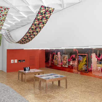 Tina Girouard, Sign-in, vista de exhibición. Cortesía del Museo Tamayo