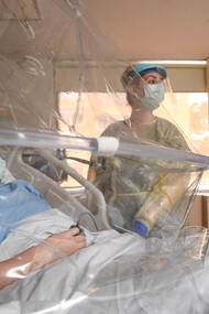 Researchers design ventilation hoods for hospital beds to help contain Covid-19 spread