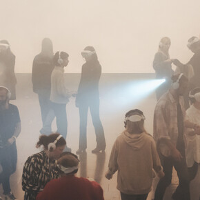 Lundahl & Seitl, River biographies, workshop process at Liljevalchs Konsthall, Stockholm (SE).  Courtesy of the artist. Photo by Clement Morin