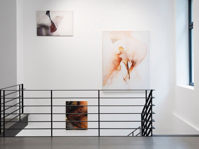 Natascha Schmitten, Lamina, ausstellungsansicht. Mit freundlicher genehmigung der Galerie Christian Lethert