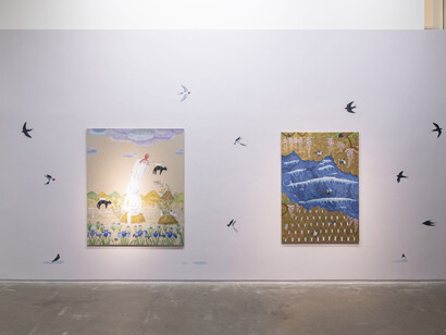 Atsushi Kaga, Just another human experience, exhibition view. Courtesy of the Douglas Hyde Gallery