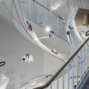 õhuLoss, Castle in the air, exhibition view. Courtesy of Estonian Museum of Applied Art and Design