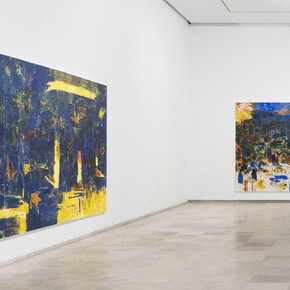 Miguel Marina, Hasta aquí, vista de exhibición. Cortesía del Museo Patio Herreriano