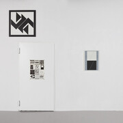 Verschiedene künstler, Einblicke. Einblicke. Positionen der konkreten und konstruktiven kunst ll, ausstellungsansicht. Mit freundlicher genehmigung von Edition & Galerie Hoffmann