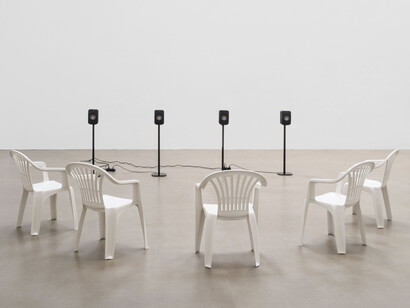 Verschiedene künstler, High five, ausstellungsansicht. Mit freundlicher genehmigung der Galerie Eigen + Art