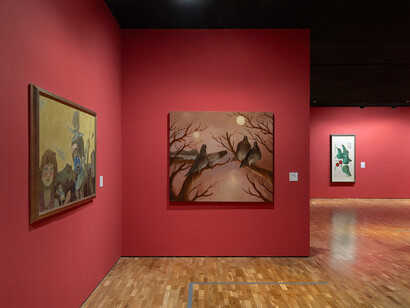 Various artists, Shape of spirituality, exhibition view. Courtesy of Long Museum