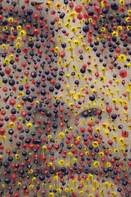 Lorenzo Pezzatini, Autoritratto in quadricromia, 1983, Acrylics on emulsified canvas, cm.70X50. Courtesy the artist