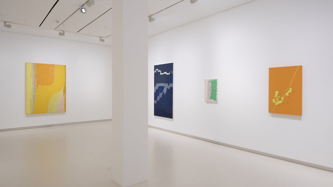 Fernando Mignoni, Obras de 1969 - 1991, vista de exhibición. Cortesía de la Galería Elvira González