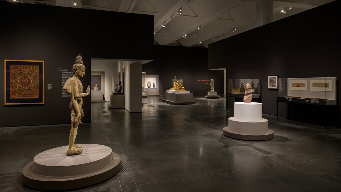 Realms of the dharma. Buddhist art across Asia, exhibition view. Courtesy of Los Angeles County Museum of Art (LACMA)