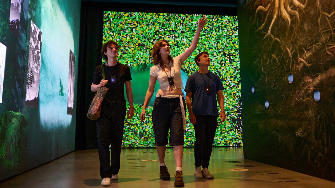The man who planted trees: an immersive tale, exhibition view. Courtesy of Canadian Museum of Nature