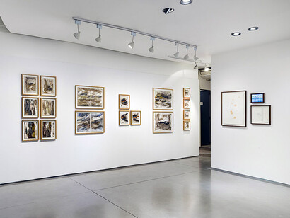 Various artists, Between what is seen and what is guessed, exhibition view. Courtesy of Otto Gallery