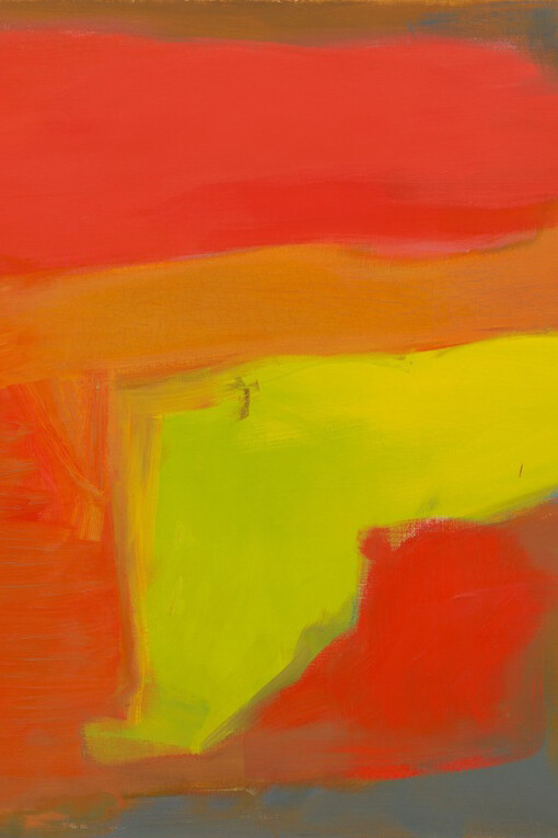 Esteban Vicente, Water mill (detail), 1963. Courtesy of Miles McEnery Gallery