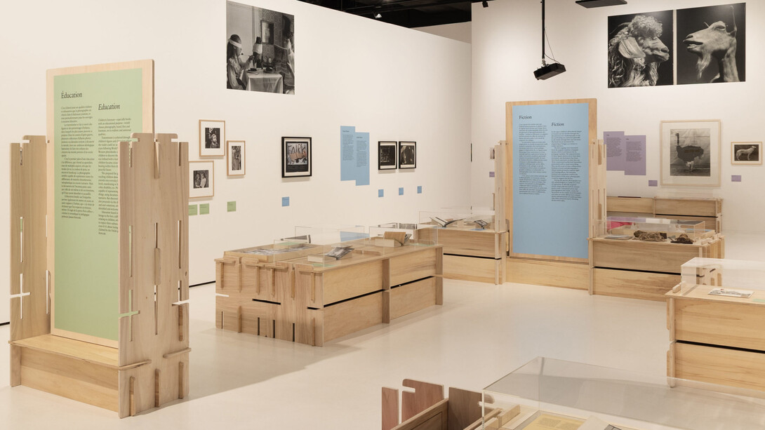 L is for look, exhibition view. Courtesy of Photo Elysée
