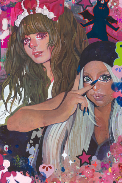 Junna Maruyama, Beauty spark (detail). Courtesy of Corey Helford Gallery