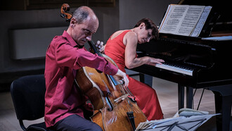 Luca Provenzani e Fabiana Barbini alla Casa della Musica di Arezzo, foto Lorenzo Desiati