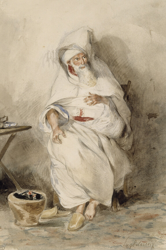 Delacroix, souvenirs of a trip to Morocco Meer