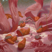 Piper Bangs, Curtain call (detail), 2025. Courtesy of HdM Gallery