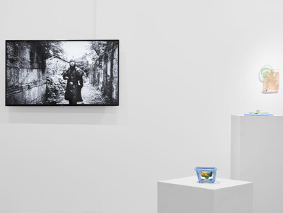 Various artists, Kungfu lightness, exhibition view. Courtesy of Vanguard Gallery