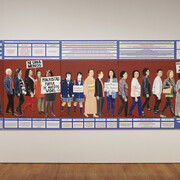 Artistes variés, Seven paintings – Seven encounters, vue de l'exposition. Avec l'aimable autorisation de Mudam