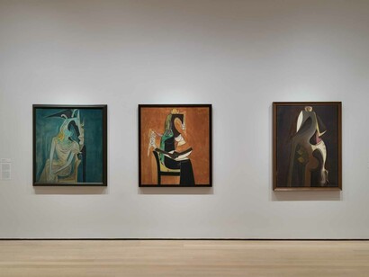 Wifredo Lam, When I don’t sleep, I dream, exhibition view. Courtesy of MoMA