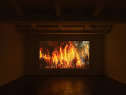 Antoine Roegiers, La traversée, exhibition view. Courtesy of Keteleer Gallery 