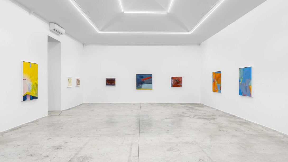 Emily Mason, Other rooms, works from 1959-2017, vue de l'exposition. Avec l'aimable autorisation d'Almine Rech