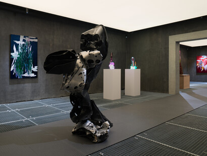Arne Quinze, Raw paradise, exhibition view. Courtesy of König Bergson Gallery