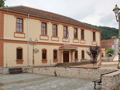 Los soldados que volvieron de las batallas a ser campesinos son los que enseñaron a sus hijos a tocar el instrumento. Y fueron sus hijos los que conmovieron a un periodista camino al trabajo despertando la emoción que fundó el festival.  Guča, 2010, Comuna de Lučani, Serbia