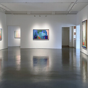 Robert Natkin, A better place, exhibition view. Courtesy of Sundaram Tagore Gallery