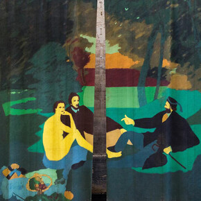 Beatriz Gonzalez, Hero (detail). Courtesy of Barbican Centre