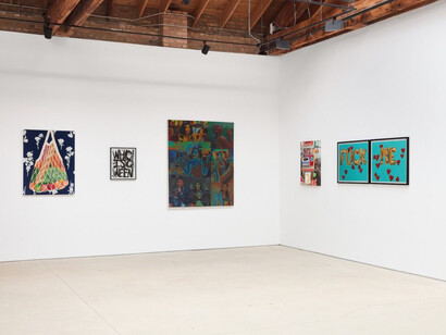 Hank Willis Thomas, Life imitates art, exhibition view. Courtesy of Anthony Gallery