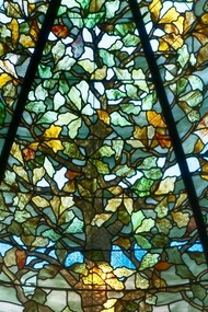 The dome of the Driehaus Museum, Chicago