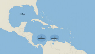 Caribbean theater of tension: U.S. naval deployments tighten the strategic perimeter around Venezuela
