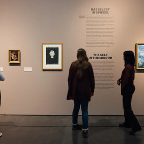 Paula Modersohn-Becker und Edvard Munch, Die großen fragen des lebens, ausstellungsansicht. Mit freundlicher genehmigung des Albertinums