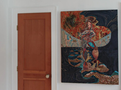 Various artists, Mami Wata, exhibition view. Courtesy of Superposition Gallery