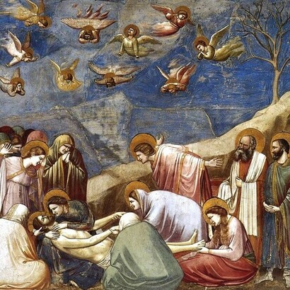 Giotto, Compianto su Cristo morto