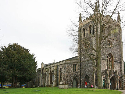 The historical significance of St. John the Baptist Church in Royston, England