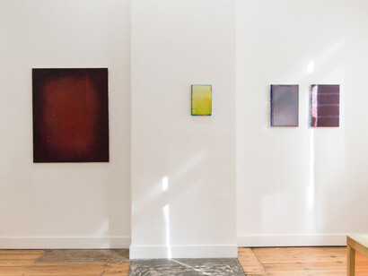 Various artists, The quiet between things, exhibition view. Courtesy of Eva Steynen Gallery 