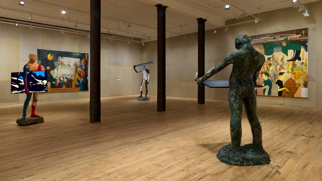 Nicole Eisenman, STY, exhibition view. Courtesy of 52 Walker Gallery