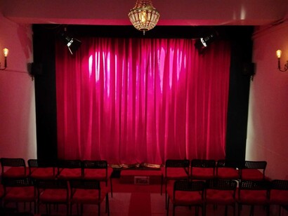 Veduta del Piccolo Teatro di Prova, dove si svolge lo spettacolo. Cortesia del Piccolo Teatro di Prova