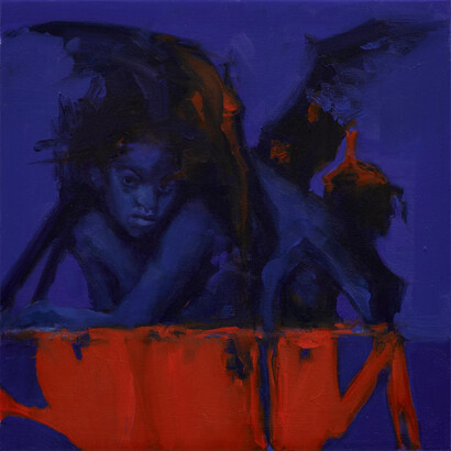 Kudzanai-Violet Hwami, Musango 1 (Trauma pond), 2025. Courtesy of Victoria Miro Gallery