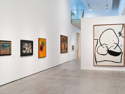 Joan Miró, Paysage Miró. Painting in between things, exhibition view. Courtesy of Es Baluard Museu d'Art Contemporani de Palma