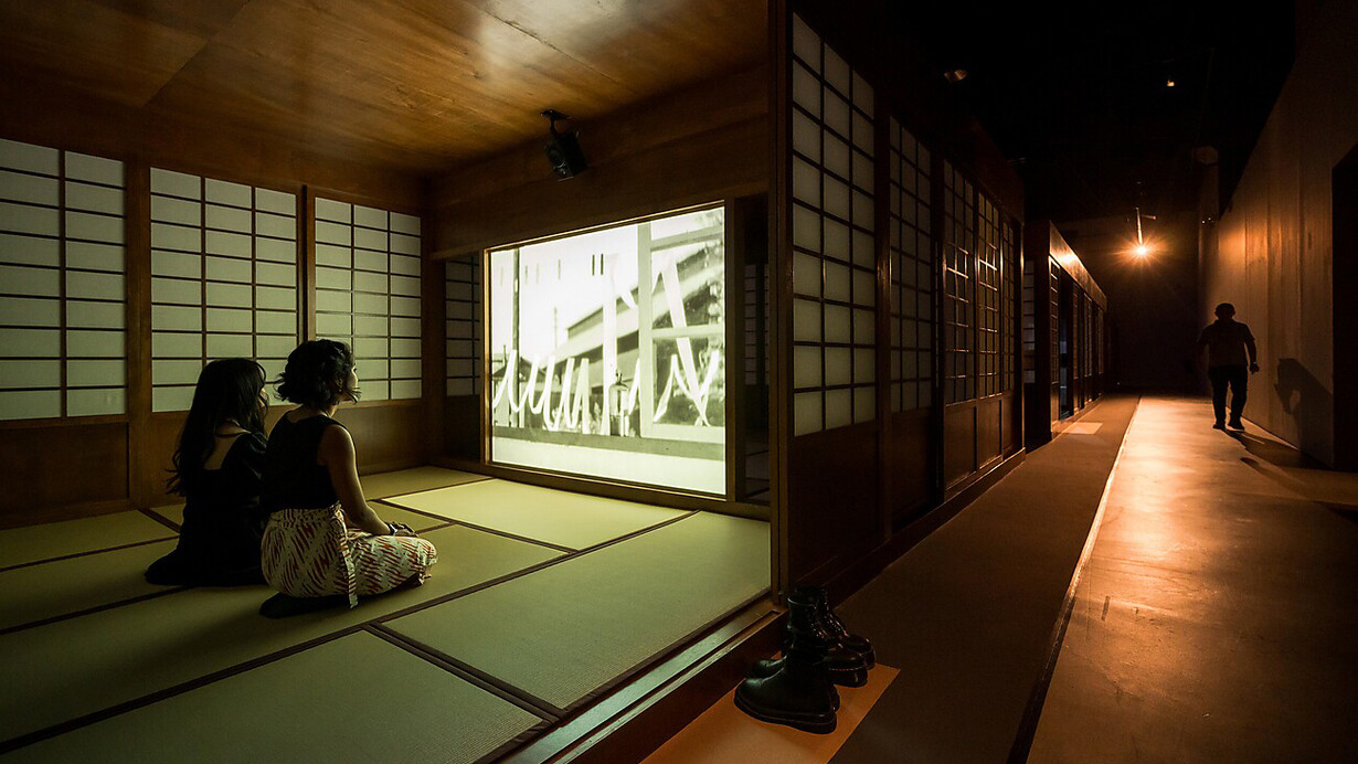 Ho Tzu Nyen, Time and the tiger, exhibition view. Courtesy of Hamburger Kunsthalle