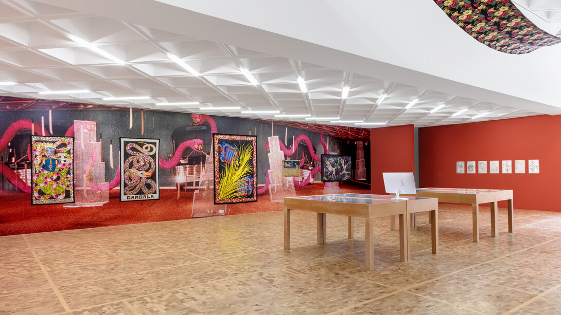 Tina Girouard, Sign-in, exhibition view. Courtesy of Museo Tamayo