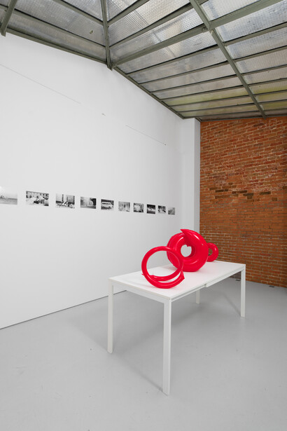 Franco Mazzucchelli, Is it yours? Is it mine? Vue de l'exposition. Avec l'aimable autorisation de la Galerie Hussenot