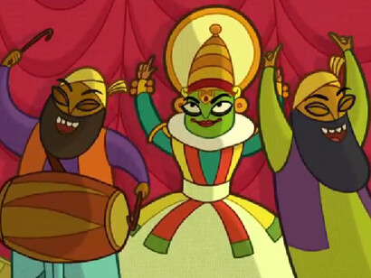 Fotogramma dal cortometraggio promozionale del River to River Florence Indian Film Festival. Per gentile concessione di River to River Florence Indian Film Festival