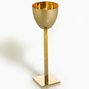 Alessandro Mendini dimensioni: h. totale cm 26,5; diametro coppa cm 8,5; base cm 7x7