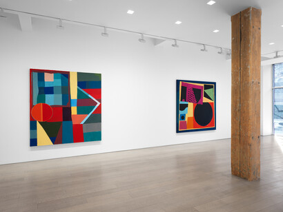 Nick Aguayo, exhibition view. Courtesy of Miles McEnery Gallery