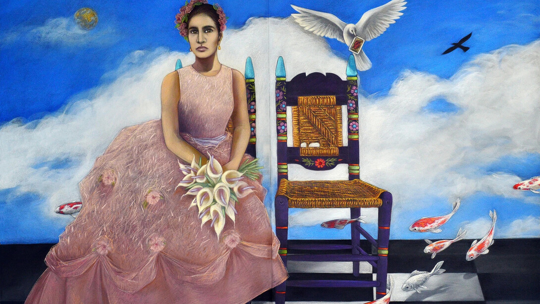 Judithe Hernández, In my dreams I am a bride (En mis sueños soy una novia) (detail), 2019. Courtesy of Craig Krull Gallery