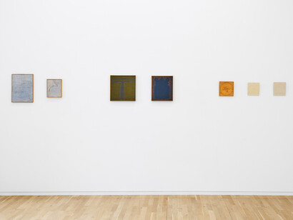 Heinz Butz, Paintings from the 1960s, exhibition view. Courtesy of Jahn und Jahn